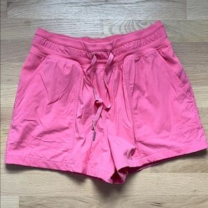 lululemon athletica Pink Drawstring Athletic Shorts